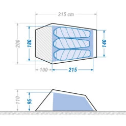 3 Man Tunnel Trekking Tent - MT900 Ultralight -Outdoor Camping Store k138473b6b47fd7b14871bd52318f63d3
