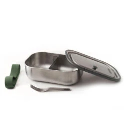 Black+Blum Stainless Steel Lunch Box Olive -Outdoor Camping Store k84e291061cc9a555702ec514a0cade00