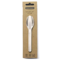 Black+Blum Stainless Steel Cutlery Set With Case Grey 12 Black+Blum Stainless Steel Cutlery Set With Case Grey -Outdoor Camping Store k8d9e7272ef1db3adf45a3320ebadbe12