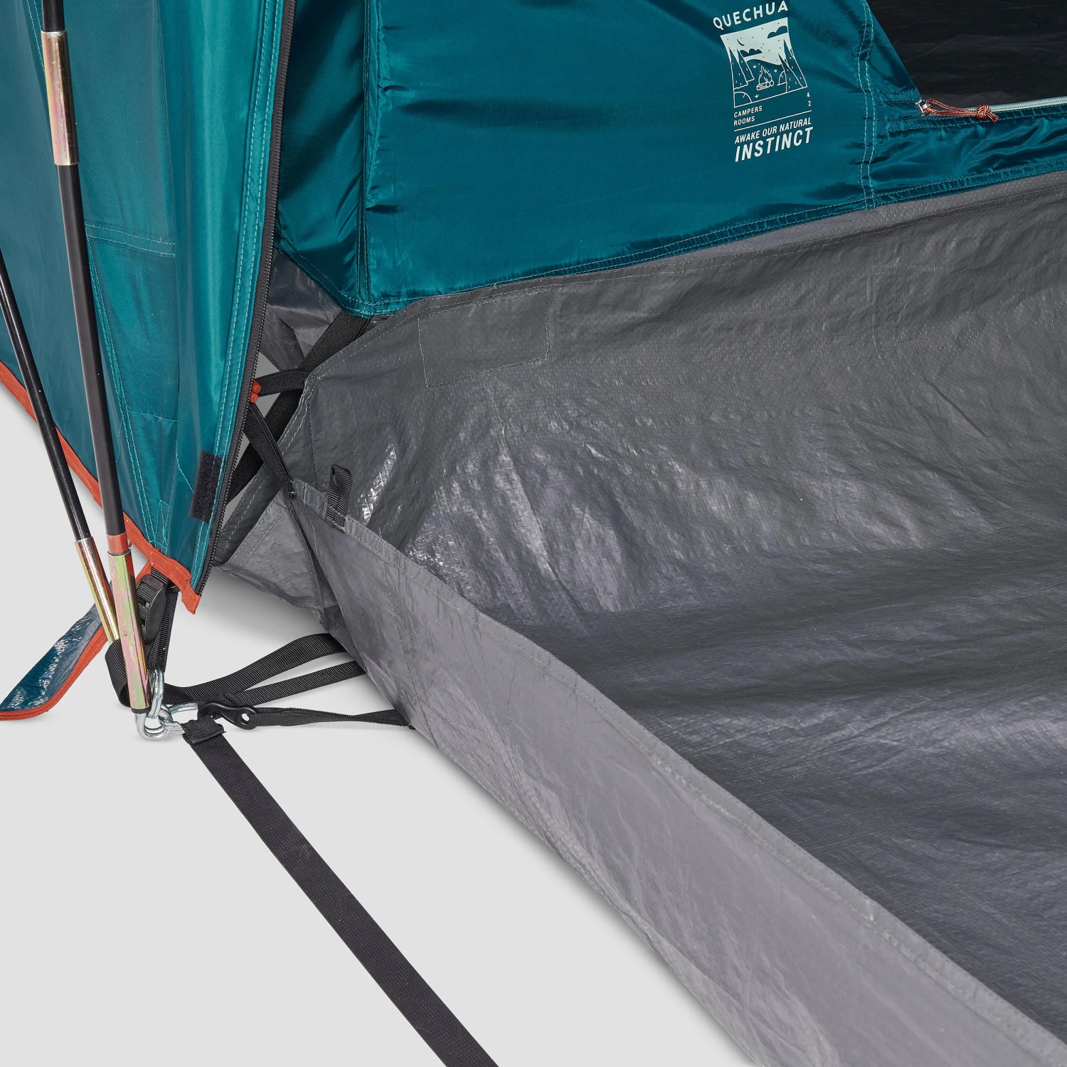Quechua 4 Man Tent With Poles - Arpenaz 4.2 17 Quechua 4 Man Tent With Poles - Arpenaz 4.2 - Image 15