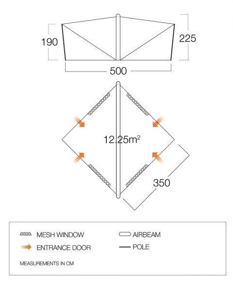 Vango Trigon AirHub 4 Vango Trigon AirHub - Image 2